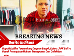 Bupati Koltim Tersandung Dugaan Suap?, Ketua LPPK Sultra Desak Penegakan Hukum Transparan Dan Objektive.