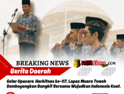 Gelar Upacara  Harkitnas ke-117, Lapas Muara Teweh Semboyangkan Bangkit Bersama Wujudkan Indonesia Kuat.