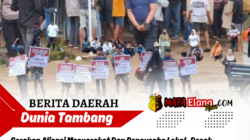 Gerakan Aliansi Masyarakat Dan Pengusaha Lokal, Desak PT.TMM Terbitkan SPK Terhadap Pengusaha Lokal Kolaka Utara.