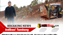 APH Bak Macan Tak Bertaring??, Dugaan Tambang Ilegal di Eks Site Mandala Jayakarta Desa Tambakua Kec.Landawe Terus Beroperasi.