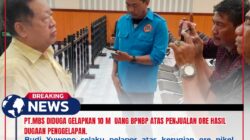 PT.MBS Diduga Gelapkan 10 Miliar  Uang BPNBP Atas Penjualan Ore Hasil Dugaan Penggelapan.