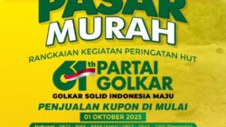 Penyelenggaraan Pasar Murah Di Konawe Utara Oleh Partai Golkar, Dinilai Tidak Transparan dan Tak Melibatkan Kader Partai.