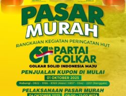 Penyelenggaraan Pasar Murah Di Konawe Utara Oleh Partai Golkar, Dinilai Tidak Transparan dan Tak Melibatkan Kader Partai.