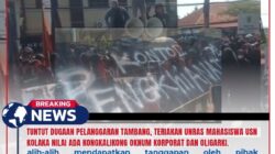 Tuntut Dugaan Pelanggaran Tambang, Teriakan UNRAS Mahasiswa USN Kolaka Nilai Ada Kongkalikong Oknum Korporat dan Oligarki.