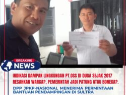 Indikasi Dampak Lingkungan PT.OSS di Duga Sejak 2017 Resahkan Warga?, Pemerintah Jadi Patung Atau Boneka?.