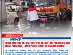 UNRAS Menyoal Tata Kelola TPAS Aktifis LAKI P45 Bogor Akui Alami Persekusi, Lapor Polisi Tuntut Penegakan Hukum.