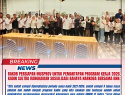 Rakor Persiapan Musprov Untuk Pemantapan Program Kerja 2026, Kadin Sultra Rangkaikan Sosialisasi Bahaya Narkoba Bersama BNN.