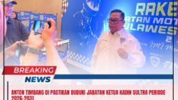 Anton Timbang di Pastikan Duduki Jabatan Ketua KADIN Sultra Periode 2026-2031.